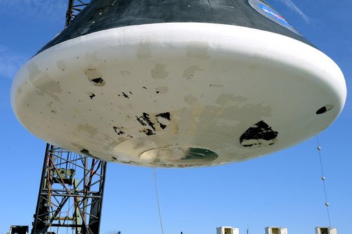 Crew Module Water Landing Model Assessment