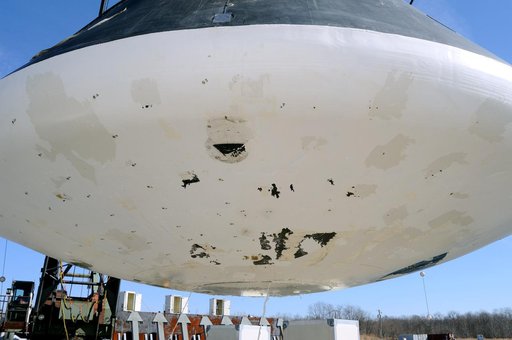 Crew Module Water Landing Model Assessment