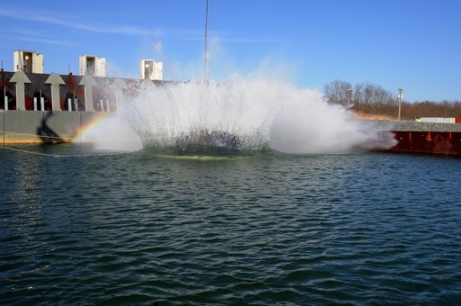 Crew Module Water Landing Model Assessment