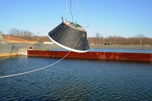 Crew Module Water Landing Model Assessment