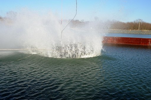 Crew Module Water Landing Model Assessment