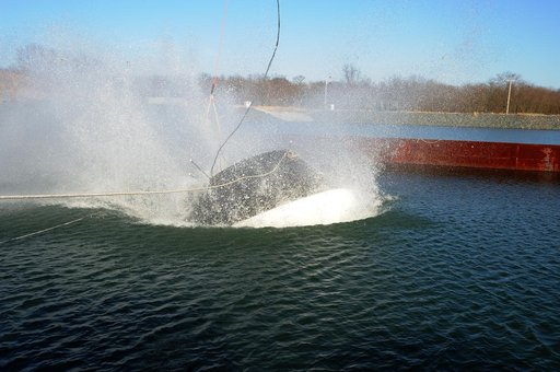 Crew Module Water Landing Model Assessment