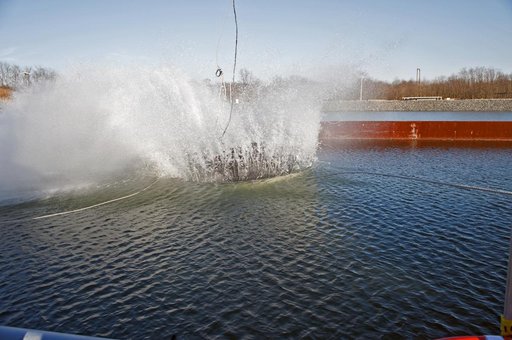 Crew Module Water Landing Model Assessment