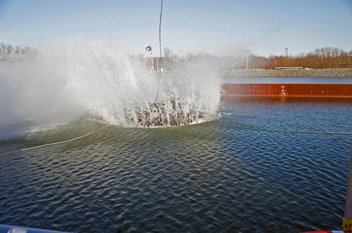 Crew Module Water Landing Model Assessment