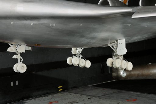 (HWB) Hybrid Wing Body Aerodynamic Test in 14x22