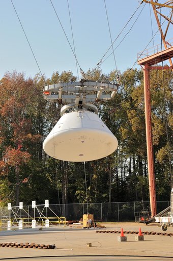 ORION Project-(SPLASH) Structural Passive Landing Attenuation fo