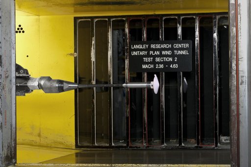 Test 1875 in Unitary Plan Wind Tunnel (UPWT) HIADS TTPM