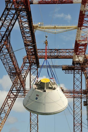 Orion SPLASH BTA Phase 2 Vertical Tests 9: at NASA Langley Resea