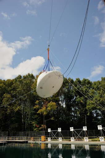 Orion SPLASH BTA Phase 2 Vertical Tests 9: at NASA Langley Resea