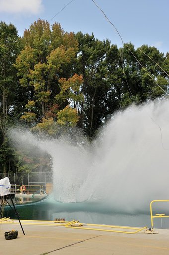 Orion SPLASH BTA Phase 2 Vertical Tests 9: at NASA Langley Resea