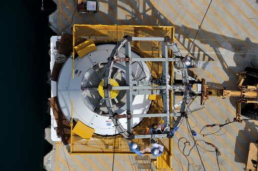 Orion SPLASH P1 Test 7 Swing Test at NASA Langley Research Cente