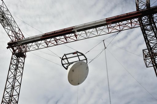 Orion SPLASH P1 Test 7 Swing Test at NASA Langley Research Cente