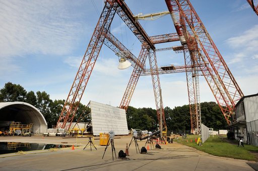 Orion SPLASH P1 Test 7 Swing Test at NASA Langley Research Cente