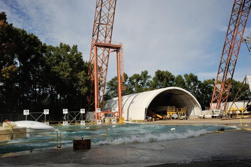 Orion SPLASH P1 Test 7 Swing Test at NASA Langley Research Cente