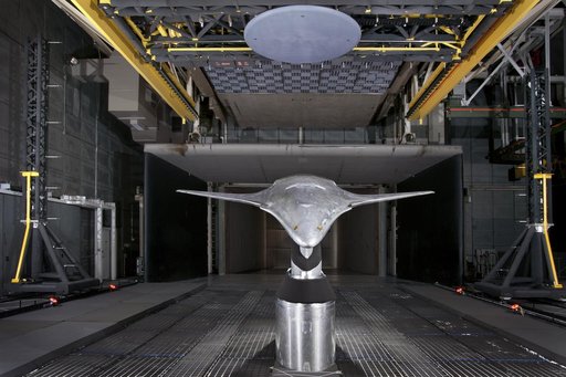 Hybrid Wing Body Acoustic Test in 14x22 Tunnel