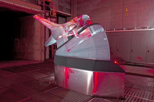 Hybrid Wing Body Acoustic Test in 14x22 Tunnel