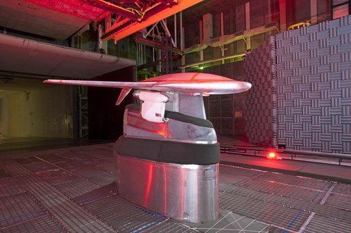 Hybrid Wing Body Acoustic Test in 14x22 Tunnel