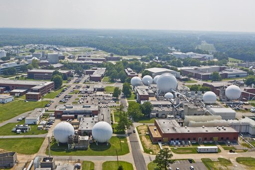 Aerials of NASA Langley Research Center