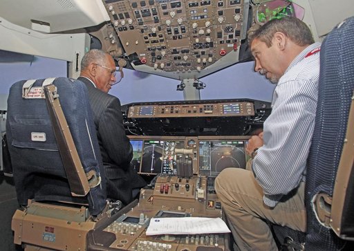 NASA Administrator Charles Bolden Paid a Brief Visit to NASA's L
