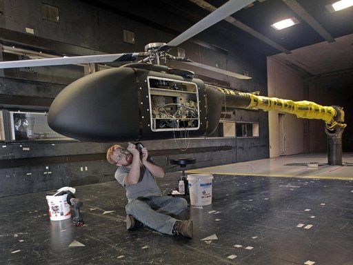 Helicopter Active Flow Control Tests in the 14x22 Subsonic Wind