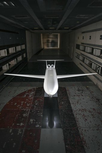 MIT N+3 D8 1/11 Scale Model in the 14x22 Foot Subsonic Tunnel
