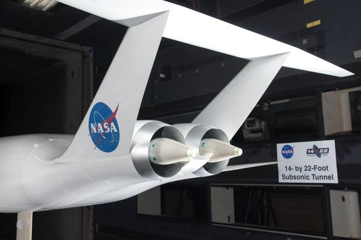 MIT N+3 D8 1/11 Scale Model in the 14x22 Foot Subsonic Tunnel