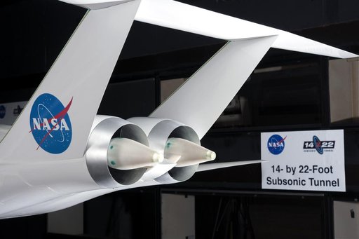 MIT N+3 D8 1/11 Scale Model in the 14x22 Foot Subsonic Tunnel