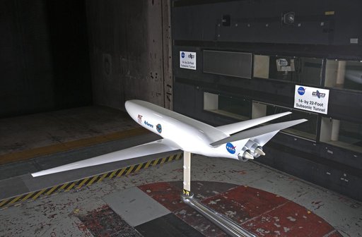 MIT N+3 D8 1/11 Scale Model in the 14x22 Foot Subsonic Tunnel