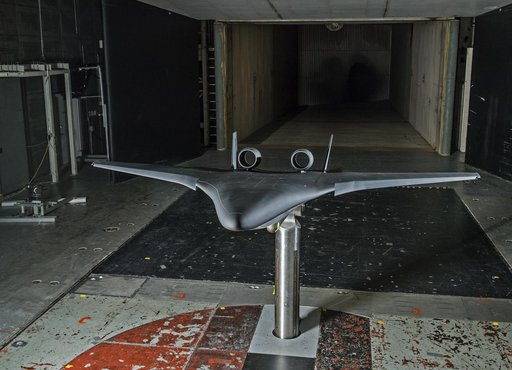 Hybrid Wing Body Particle Image Velocimetry Test in LaRC 14x22 F