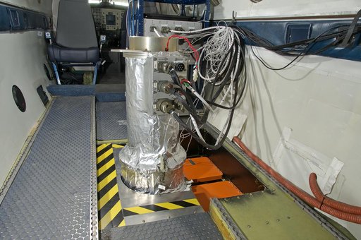 (SLAP) Scanning L-band Active Passive Installed on NASA UC-12B A
