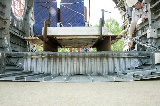 TRACT 2 Frame Drop Test AT NASA Langley Research Center's Landin