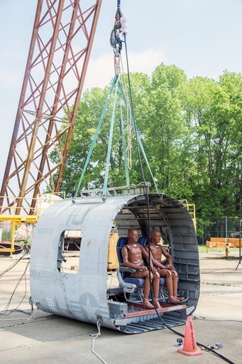 TRACT 2 Frame Drop Test AT NASA Langley Research Center's Landin