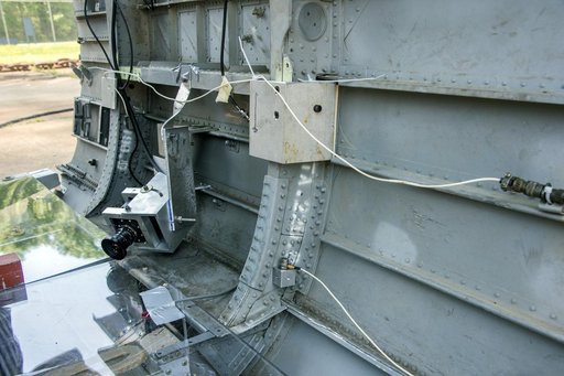 TRACT 2 Frame Drop Test AT NASA Langley Research Center's Landin