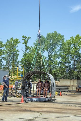 TRACT 2 Frame Drop Test AT NASA Langley Research Center's Landin