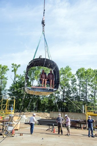 TRACT 2 Frame Drop Test AT NASA Langley Research Center's Landin