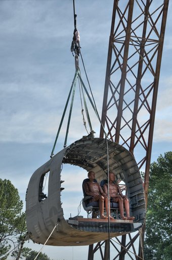 TRACT 2 Frame Drop Test AT NASA Langley Research Center's Landin