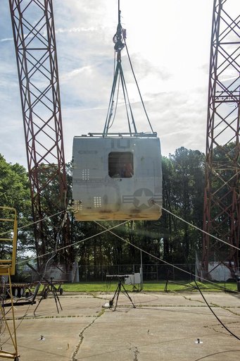 TRACT 2 Frame Drop Test AT NASA Langley Research Center's Landin