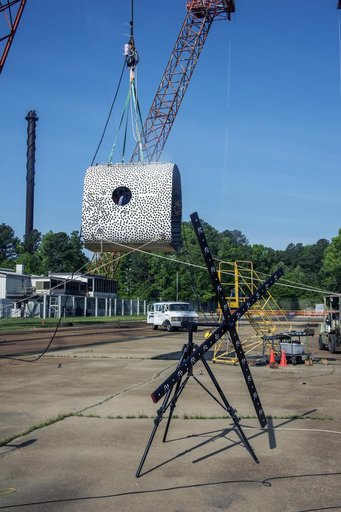 TRACT 2 Frame Drop Test AT NASA Langley Research Center's Landin