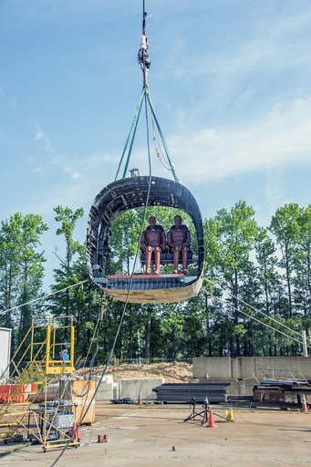 TRACT 2 Frame Drop Test AT NASA Langley Research Center's Landin