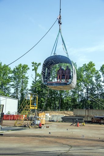 TRACT 2 Frame Drop Test AT NASA Langley Research Center's Landin