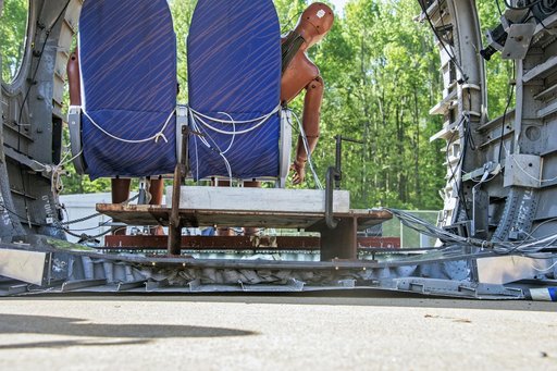 TRACT 2 Frame Drop Test AT NASA Langley Research Center's Landin