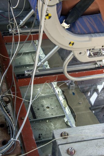 TRACT 2 Frame Drop Test AT NASA Langley Research Center's Landin