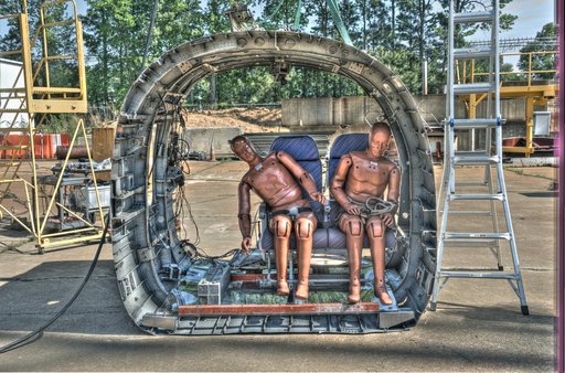 TRACT 2 Frame Drop Test AT NASA Langley Research Center's Landin