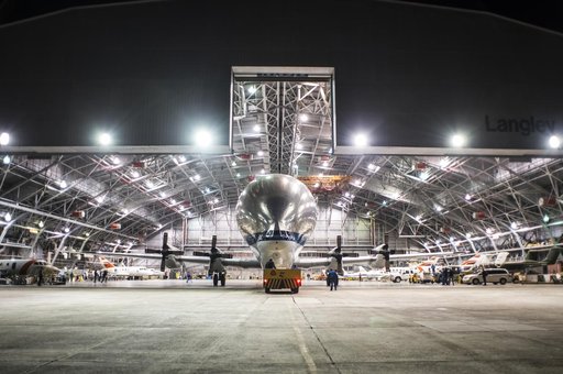 Super Guppy arrival and (MBB) Multi-Bay Box Delivery ; Super Gup