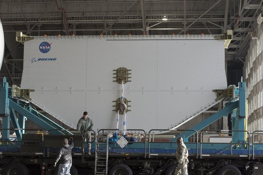 Super Guppy arrival and (MBB) Multi-Bay Box Delivery ; Super Gup
