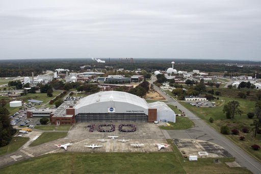 NASA Langley's 100th Anniversary Aerial Photo
