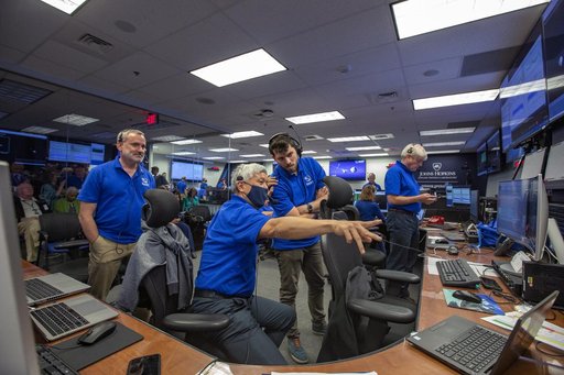 NASA’s Double Asteroid Redirection Test (DART) command team at Johns Hopkins University