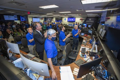 NASA’s Double Asteroid Redirection Test (DART) command team at Johns Hopkins University