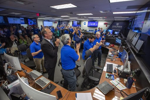 NASA’s Double Asteroid Redirection Test (DART) command team at Johns Hopkins University