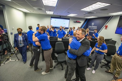 NASA’s Double Asteroid Redirection Test (DART) command team at Johns Hopkins University